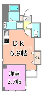 千葉県千葉市中央区登戸1【マンション】の間取り