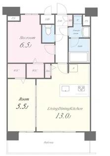 CONSTELLATION【7階】の間取り