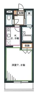 Sucre吉祥寺【3階】の間取り
