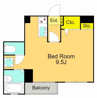ステラK【4階】の間取り