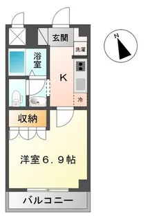 スモールウィン【1階】の間取り