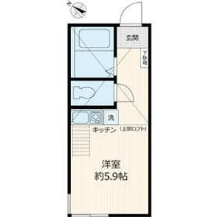 パークウェイ鶴見【2階】の間取り