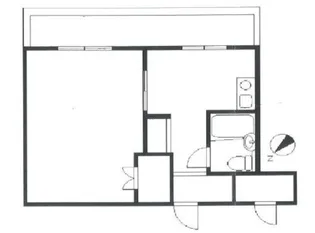 ハイタウン目黒第2【5階】の間取り