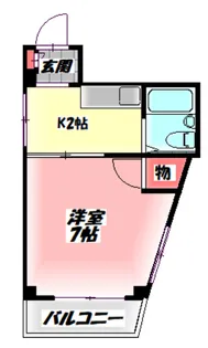 TOMOEマンション【4階】の間取り