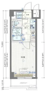 ルーブル蒲田南参番館【3階】の間取り