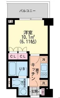 エスティメゾン新中野【3階】の間取り