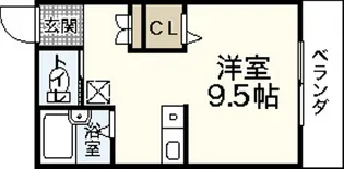 サンフィールド【1階】の間取り
