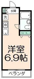 C s II【3階】の間取り