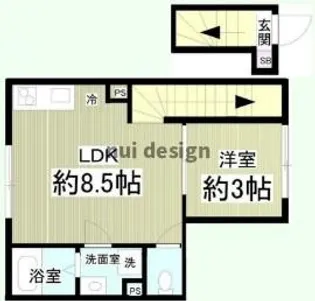 東京都文京区千石4【アパート】の間取り