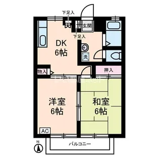 シャルマンS【1階】の間取り