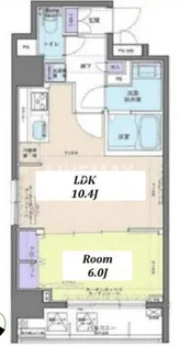 1Kの間取り画像