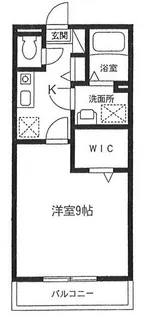1Kの間取り画像