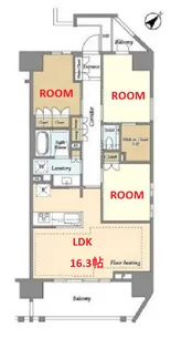 神奈川県横須賀市大滝町2【マンション】の間取り
