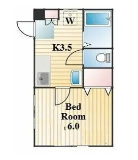 パーシモンハイム【2階】の間取り