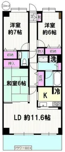 菊名レジデンシアプラザ【5階】の間取り