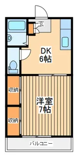 メゾン・ツル【2階】の間取り