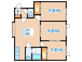 AMハイツ【2階】の間取り