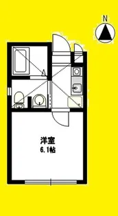 ロッシェル橋本3 1号棟【2階】の間取り