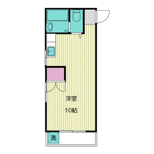 東京都目黒区目黒本町5【マンション】の間取り