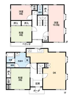 広島県東広島市高屋町郷【一戸建】の間取り
