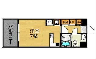 グランドサヴォイ【9階】の間取り