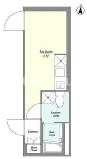SOLASIAresidence都立大学の間取り
