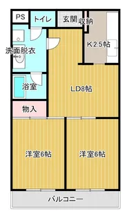 佐久間サンライズマンションA【3階】の間取り