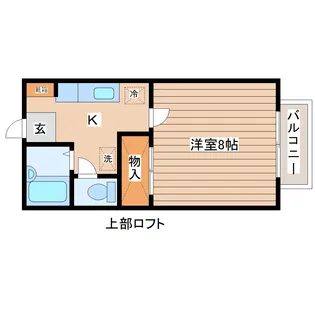 マルヤスハイツ【2階】の間取り