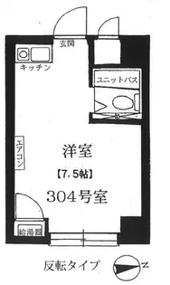 日興パレスビル渋谷【3階】の間取り