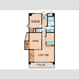 サクセス21【2階】の間取り