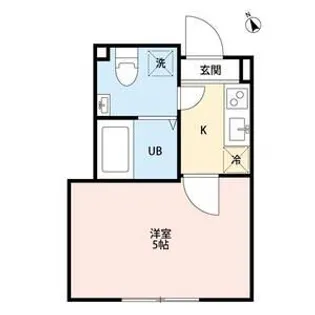 アザーレクオン宮崎台【1階】の間取り