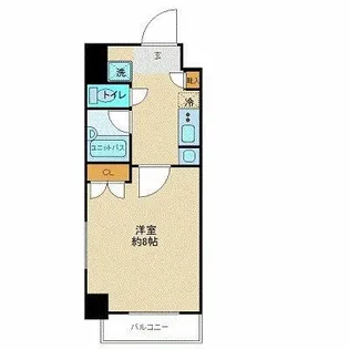 東京都町田市原町田2【マンション】の間取り