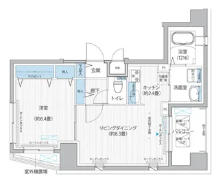 セ・レーノ下丸子【4階】の間取り