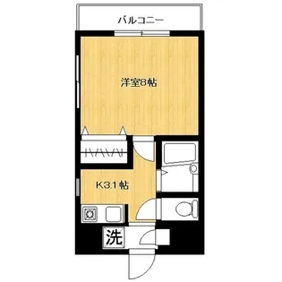 エトワール日吉【3階】の間取り