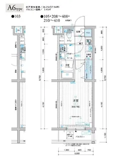 メインステージ上板橋【4階】の間取り