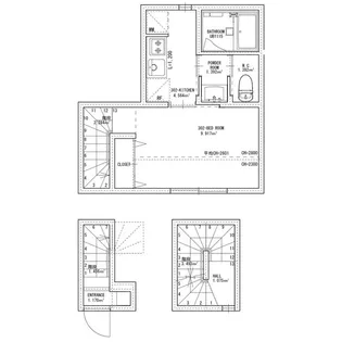 FAIR四谷須賀町【3階】の間取り