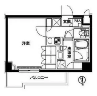 ルーブル練馬伍番館【4階】の間取り