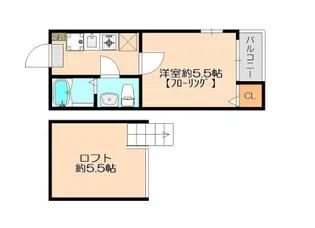 ベアーレ井尻【2階】の間取り