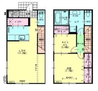 pomme(ポム)の間取り