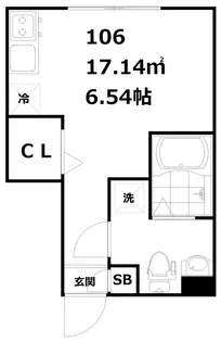 ガーデン雑色【1階】の間取り