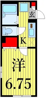 フローラ・フジタ【1階】の間取り