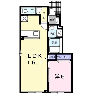 ミルトミューズT【1階】の間取り