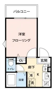 グランクオール京急蒲田【1階】の間取り