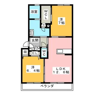 Createur【2階】の間取り