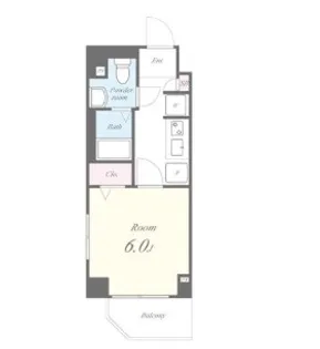 フォルトゥーナ旭町【3階】の間取り