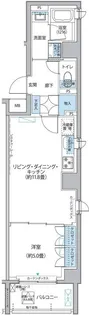 BAUHINIA AKASAKA【6階】の間取り