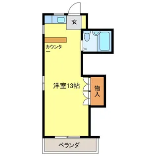 菊水ハイツ【2階】の間取り