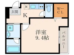 フジパレス大物公園I番館【1階】の間取り