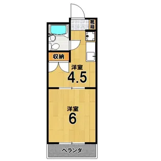Requie智恵光院【3階】の間取り