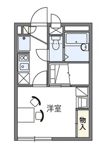 オブリカーサ【1階】の間取り